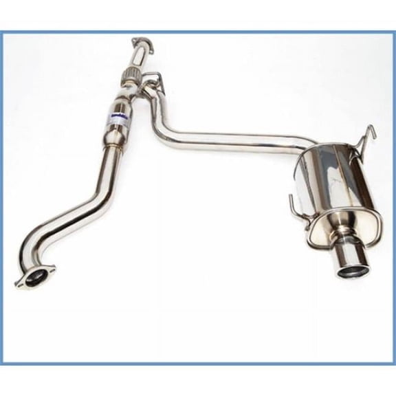 Invidia  Stainless Steel Tip Cat-Back Exhaust for 2015 Plus Subaru WRX & STI Single Q300 Rolled