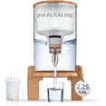 thumbnail image 1 of Invigorated Water pH Recharge Glass Alkaline Water Filter Dispenser, 2.25 Gallon, 1 Filter, 1 of 10