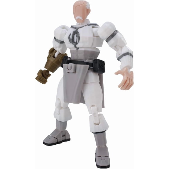 Invinckle Action Figures Assembly Completed Multi-Jointed Posable Movable 3D Printed Action Figure Full Body Movability Doll Creative Gifts