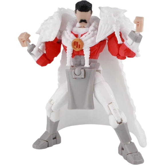 Invinckle Action Figures Assembly Completed Multi-Jointed Posable Movable 3D Printed Action Figure Full Body Movability Doll Creative Gifts
