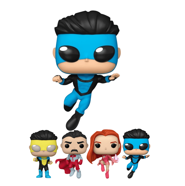 Invincible R6 Figure Invincible Action Figure - Blue-Invincible Elegant Model Figure for ...