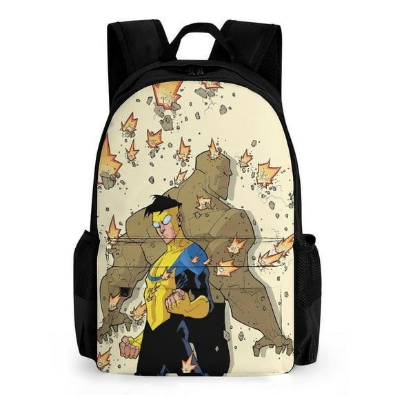 Invincible Backpack with Adjustable Straps, Multiple Pockets Backpack ...