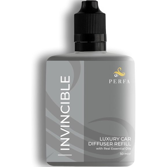Invincible Car Air Fresheners (Refill) | Affordable Air Fresheners for Men | 50ml Car Diffuser Refill | 3 Months Freshener Long Lasting | Gift-Ready Women's Car Pefume by