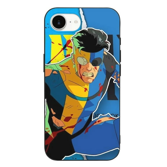 Invincible Compatible with iPhone 16 E Case Full Covered Soft Slim Rugged TPU Phone Case Shockproof Non-Slip Anti-Fingerprint Basic Cases Protection