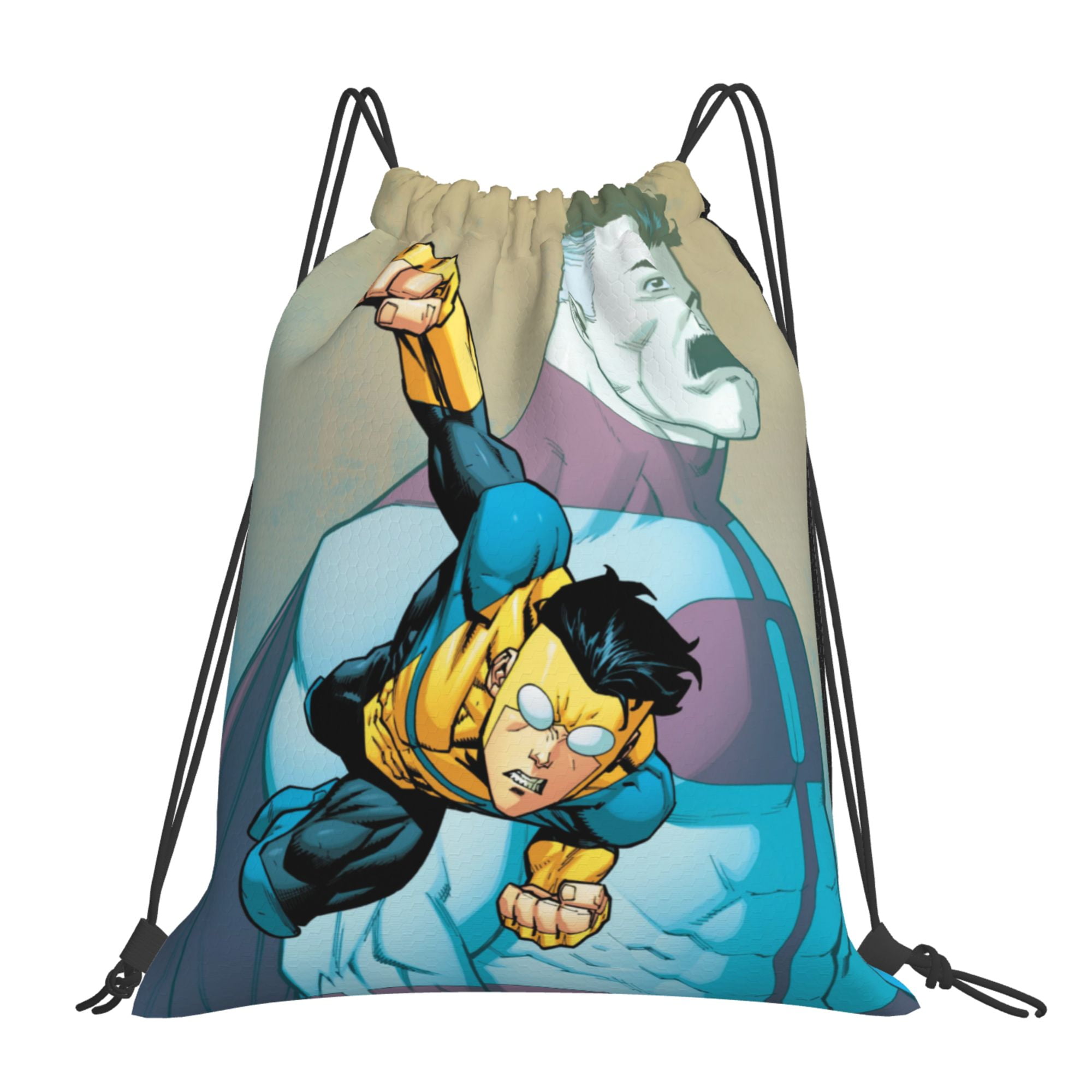 Invincible Drawstring Bags, Simple Casual Drawstring Sling Bag ...