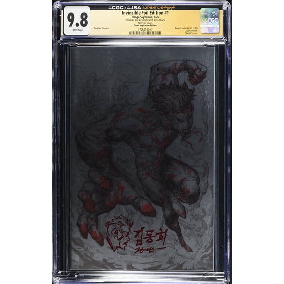 Invincible Foil Edition #1 - CGC 9.8 Comic Book