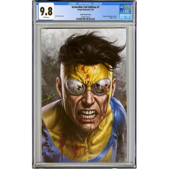 Invincible Foil Edition #1 - CGC 9.8 Comic Book