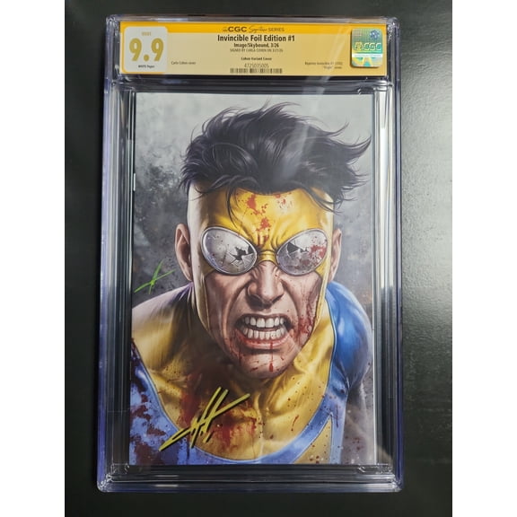 Invincible Foil Edition #1 - CGC 9.9 Comic Book
