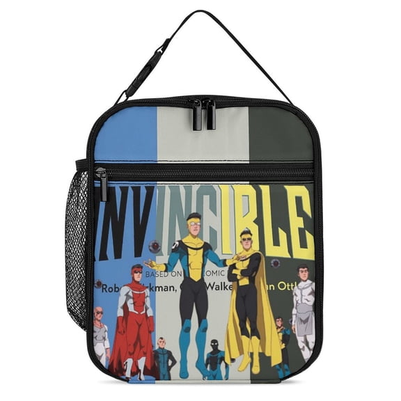 Invincible Insulated Lunch Boxes for Women Man, Portable Reusable Lunch Bags Cooler Tote for Office Work Travel Picnic Camping Beach