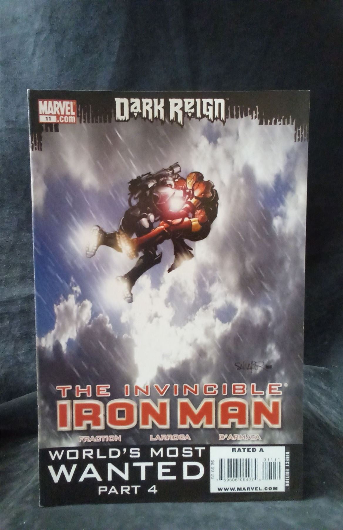 Pre-Owned Invincible Iron Man #11 2009 Marvel Comics Comic Book ...