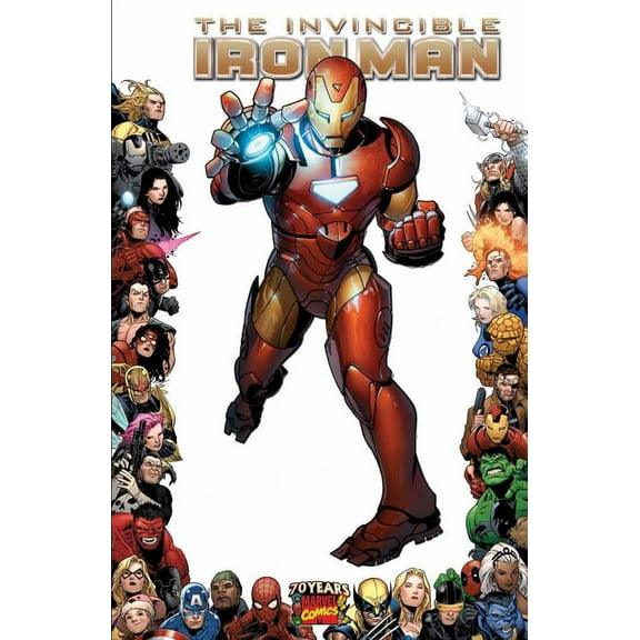 Invincible Iron Man #16 70th Anniversary Var Marvel Comics Comic Book