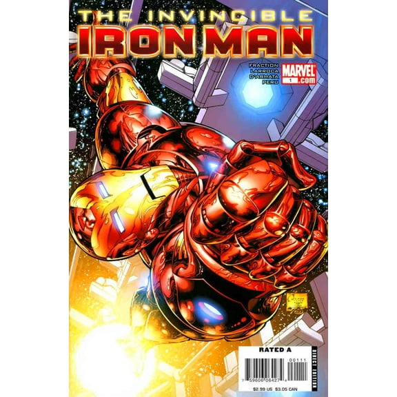 Invincible Iron Man #1B VF ; Marvel Comic Book