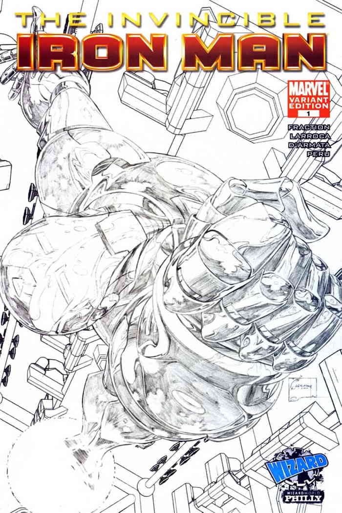 Invincible Iron Man #1H VF ; Marvel Comic Book