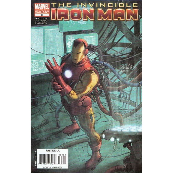 Invincible Iron Man #2 (2nd) VF ; Marvel Comic Book