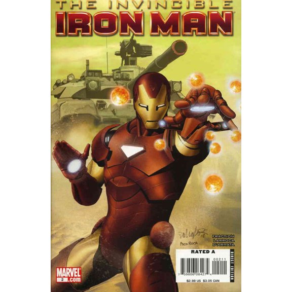 Invincible Iron Man #2 VF ; Marvel Comic Book