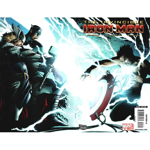 Invincible Iron Man #21A VF ; Marvel Comic Book