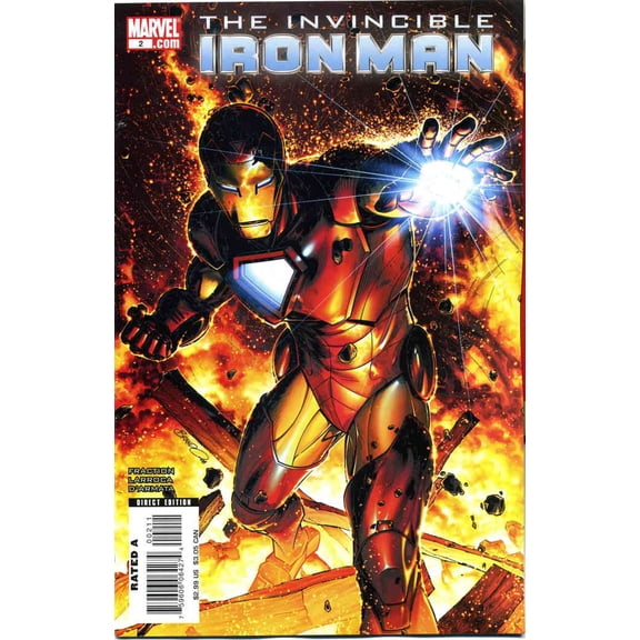 Invincible Iron Man #2A VF ; Marvel Comic Book