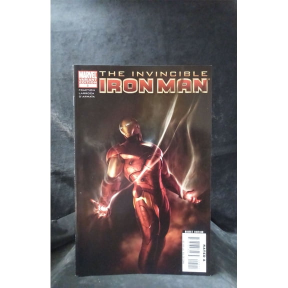 Pre-Owned Invincible Iron Man #5 Variant Cover 2008 Marvel Comics Comic Book
