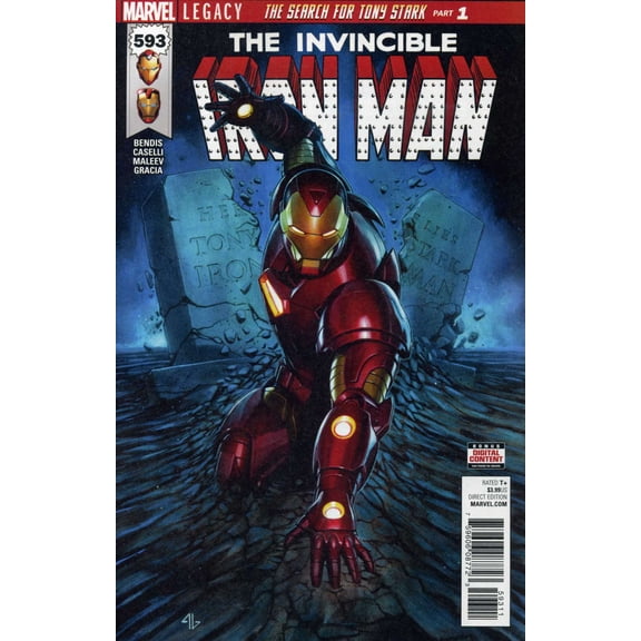 Invincible Iron Man #593 VF ; Marvel Comic Book