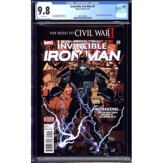 Invincible Iron Man #9 - CGC 9.8 Comic Book