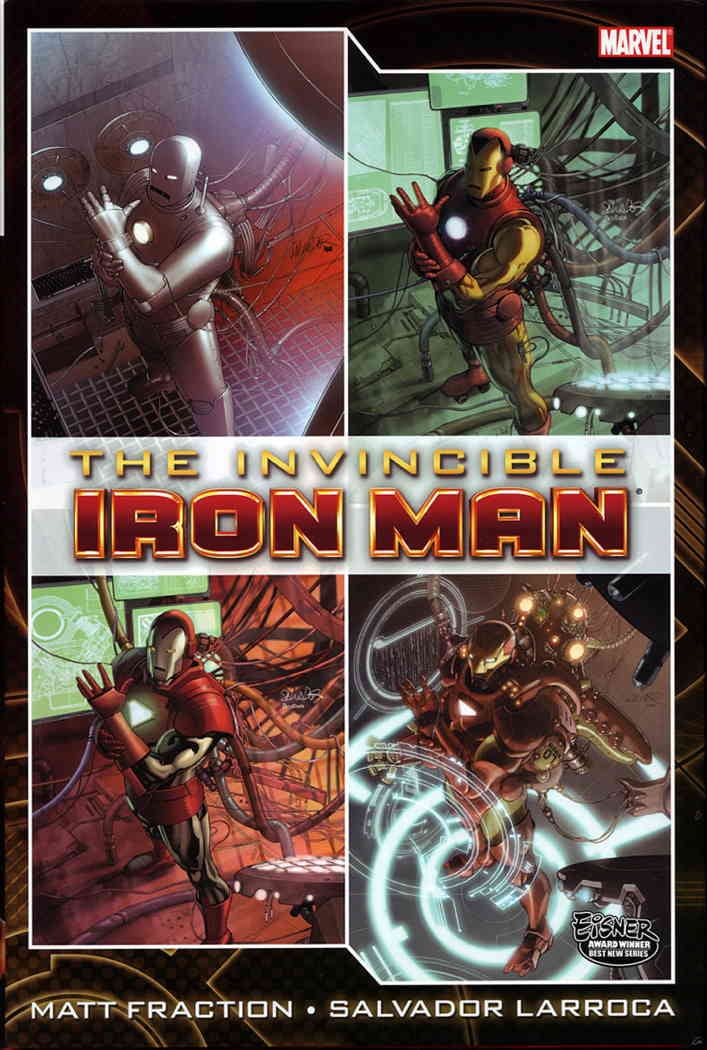 Invincible Iron Man Deluxe #HC 1 (2nd) VF ; Marvel Comic Book