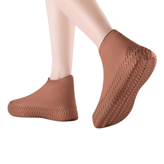 Invincible Overshoes Latex Rain Boots Covers Protective Gear For Outdoor Camping Hiking Walking Cycling