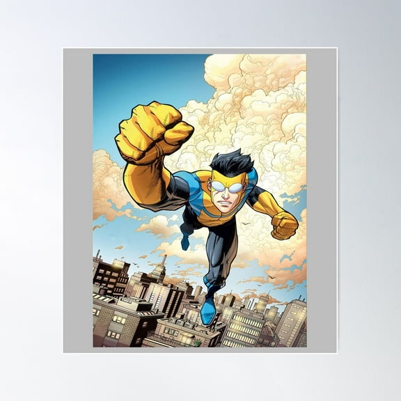Invincible Poster Wall Art, Modern Wall Decor For Living Room Bedroom, 8x12 UNFRAMED