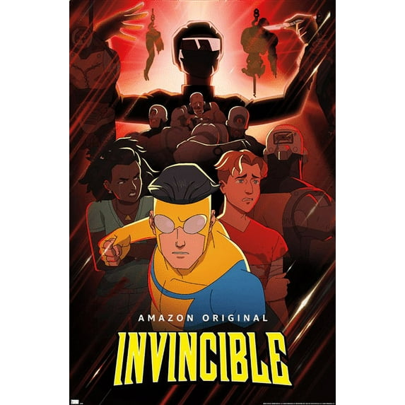 Invincible - Red One Sheet Wall Poster, 22.375" x 34"
