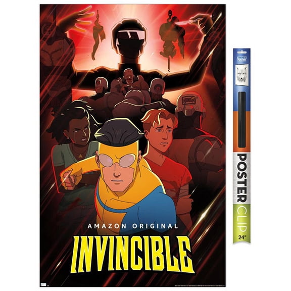 Invincible - Red One Sheet Wall Poster, 22.375" x 34"