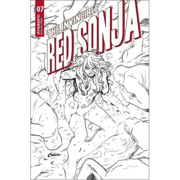 Invincible Red Sonja, The #7G VF ; Dynamite Comic Book