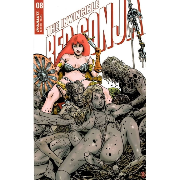 Invincible Red Sonja, The #8Q VF ; Dynamite Comic Book