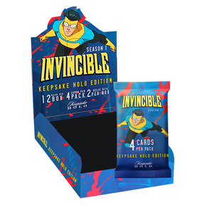 Invincible Season 1 Keepsake Holo Edition Hobby Box - 12 Packs 2 Relics