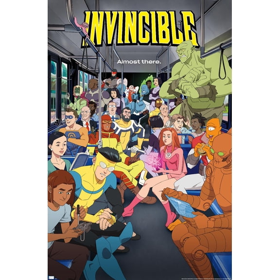 Invincible: Season 2 - Bus One Sheet Wall Poster, 22.375" x 34"