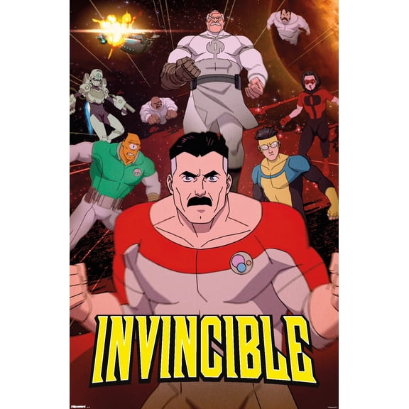 Invincible: Season 4 (2026) - 405 One Sheet Wall Poster, 22.375" x 34"