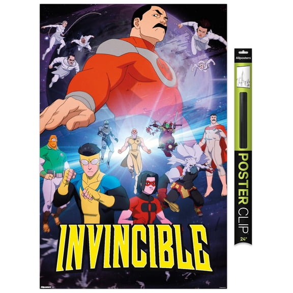 Invincible: Season 4 (2026) - 407 One Sheet Wall Poster, 22.375" x 34"