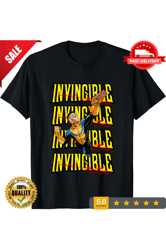 Invincible Shirt Mark Invincible Anime Superhero Graphic Design T-Shirt, NEW TRENDING ITEM-TH81048