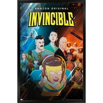 Invincible - Space One Sheet Wall Poster, 22.375" x 34" Framed