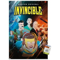 Invincible - Space One Sheet Wall Poster with Pushpins, 22.375" x 34"