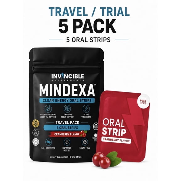 Invincible Tea Caffeine Strips