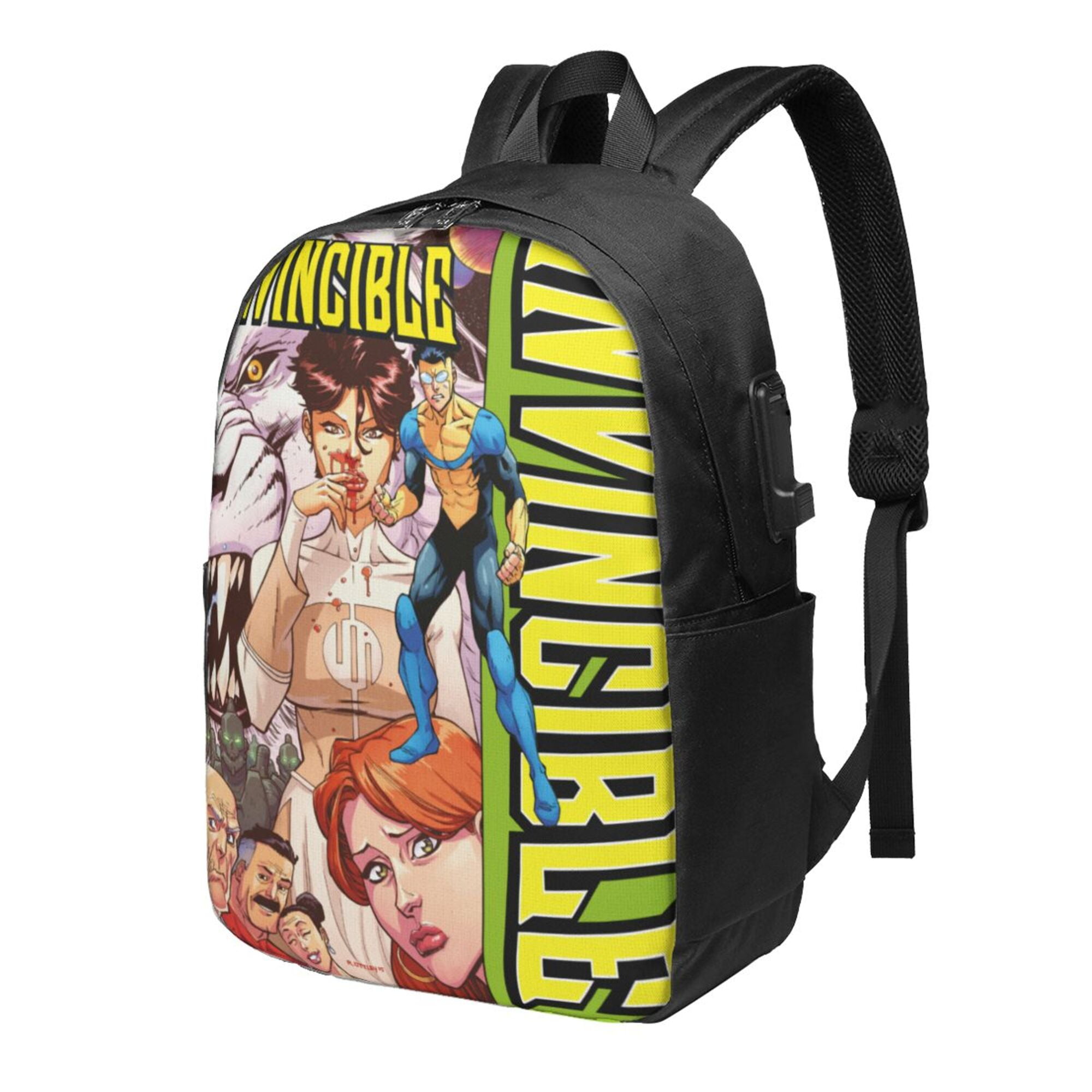 Invincible Travel Laptop Backpack 17 Inch Backpack with USB Charger ...