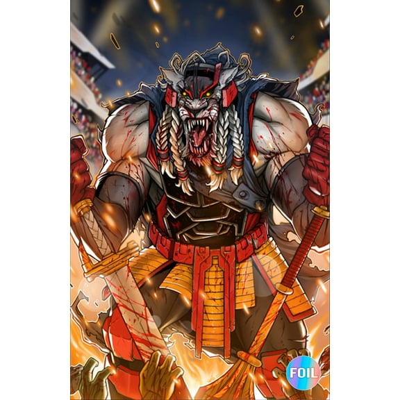 Invincible Universe: Battle Beast 2 Nate Melendez Variant A Virgin FOIL LTD 1000