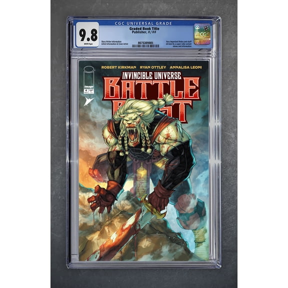 Invincible Universe: Battle Beast #4 CGC Universal Series 9.8 Ryan Kincaid Variant A Trade LTD 1000