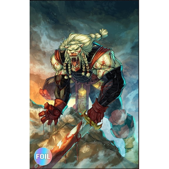 Invincible Universe: Battle Beast 4 Ryan Kincaid Variant B Virgin Foil LTD 1000