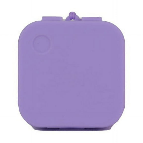 Invisalign Retainer Storage Case - Portable Travel Box for Braces, Mouthguards, Dentures - Silicone Soaking & Cleaning Container with Secure Lid