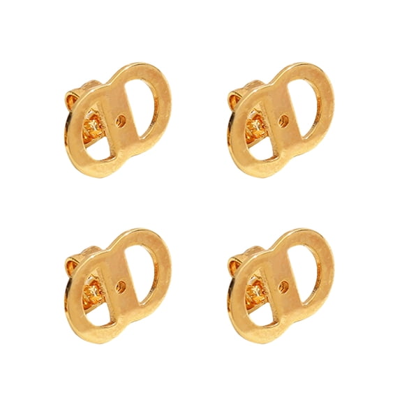 Invisible 8-Design Earring Stabilizer - Anti-Drop for Heavy Earrings, Soft Gold/Silver Comfort Wear Accessories