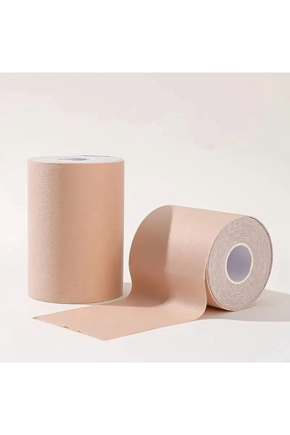 Invisible Adhesive Lift Bra Tape - 196.85 Inch Strapless Push-Up Solution for B.E Cup Sizes