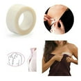 thumbnail image 1 of Double-Sided Clear Fashion Body Tape - Transparent Wig Chest Patch, Skin-Friendly Lingerie Tape, Adhesive Dress Tape, Invisible Clothing Support, Modesty Protection, DIY Fashion, Makeup Organizers, 1 of 7