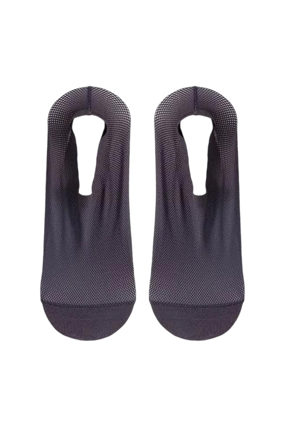 Invisible Athletic Socks With Nonslip Silicone Grip Breathable Mesh Panels Cotton Soles Socks For Men Active