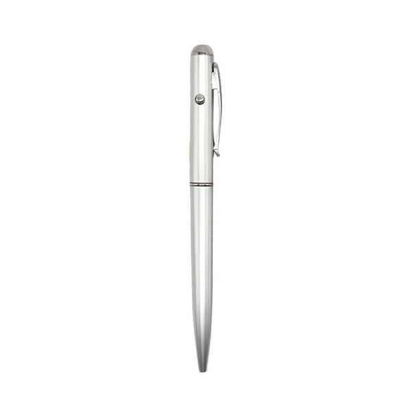 Invisible Ballpoint Pen, Spy Pen Invisible Disappearing Ink Pen with UV Light, Exquisite Packaging Magic Pen for Secret Message, Goodies Bags Toy(White,5.51")
