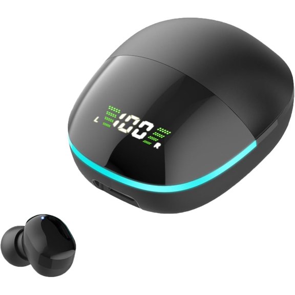 Invisible Bluetooth Small Earbuds Hidden Ear Buds In Ear Gaming Wireless Headphones Tiny Invisible Headphones For Work Mini In-Ear Sports Running Discreet Earbuds for iPhone Android